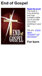 Mobile Screenshot of endofgospel.org