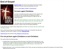 Tablet Screenshot of endofgospel.org